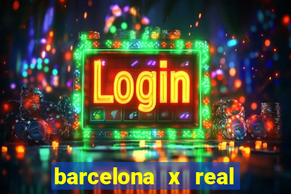 barcelona x real madrid ao vivo futemax